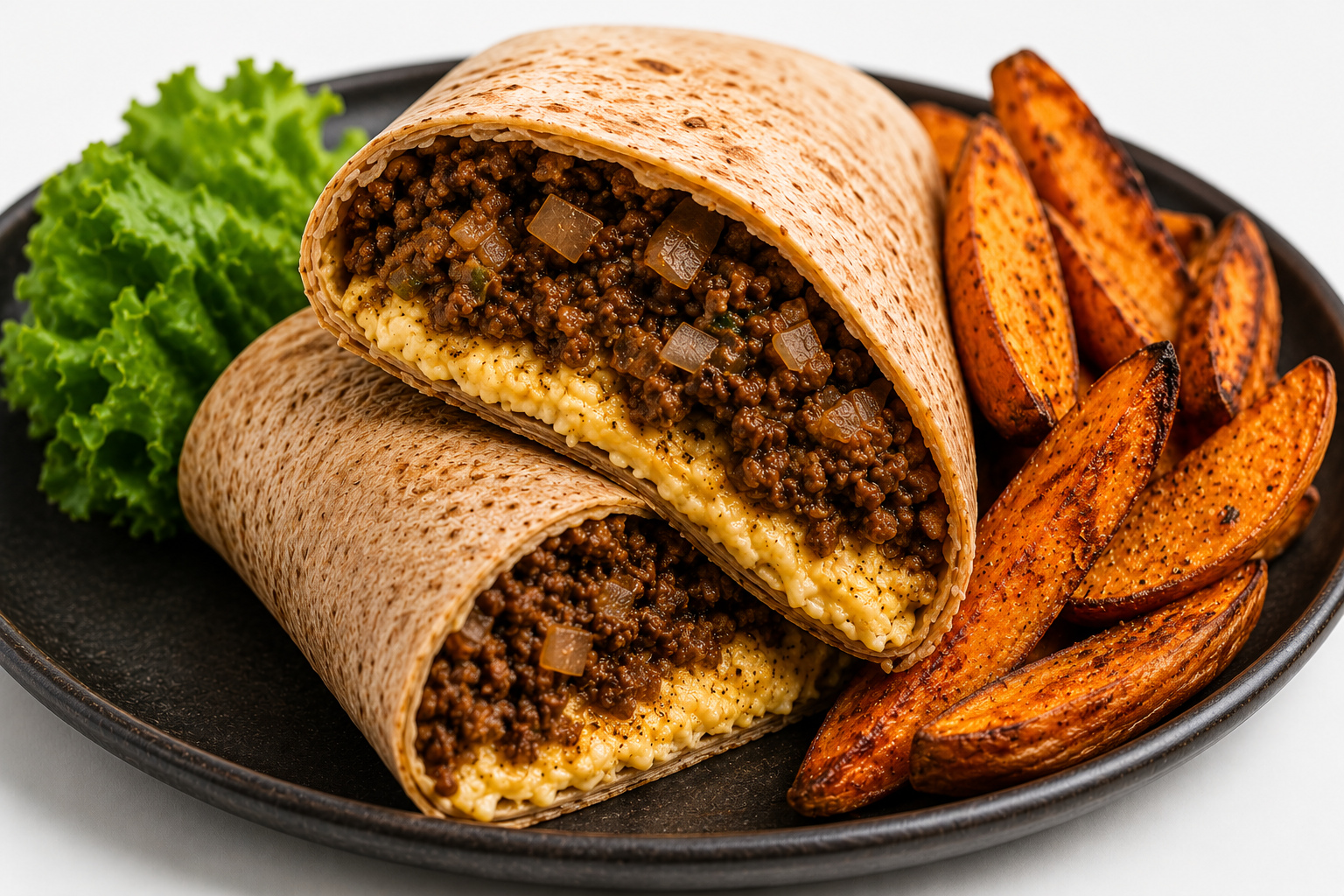 5 Beef Burger Wraps